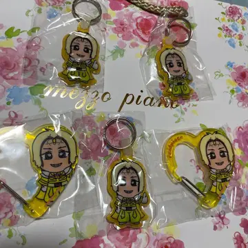 하라주쿠 페스티벌 리얼 피스 코타 키링 카라비너 세트