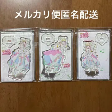 부르쥬라 너와 아이돌 프리큐어 큐어즈 큔 미니 아크릴 스탠드