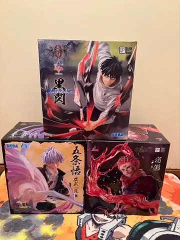 애니메이션 피규어 세트 옷코츠 유타 고죠 사토루 양면 스쿠나