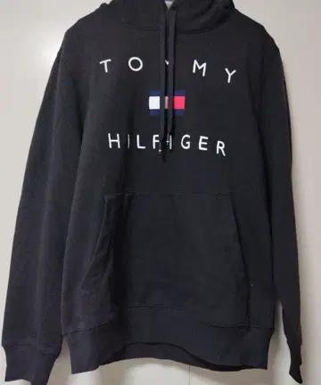 TOMMY HILFIGER 블랙 후드티 M