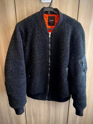 L 사이즈 조이리치 JOYRICH 봄버 자켓 블랙