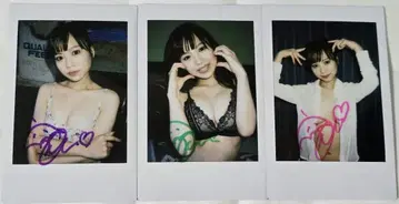 아마미야 카난 사인 포함 폴라로이드 세트