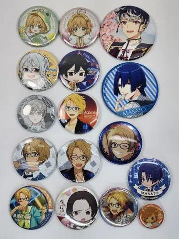 카드캡터 사쿠라 외 캔뱃지 모음 16점 애니메이트 카페