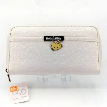 당시 미사용 헬로키티 장지갑 여성용 화이트 2007년