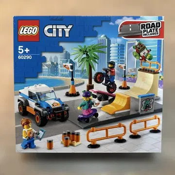 [ 미사용 새상품, 미개봉 ] LEGO CITY 스케이트 파크 60290
