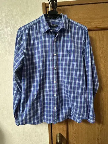 Black label Y셔츠 파랑