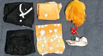 아가츠마 젠이츠 귀멸의 칼날 성인 M 가발