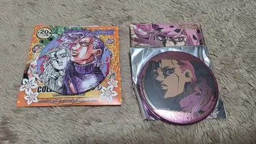 죠죠의 기묘한 모험 도피오 캔뱃지 세트 황금의 바람