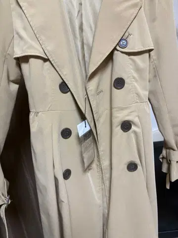 롱 코트 베이지