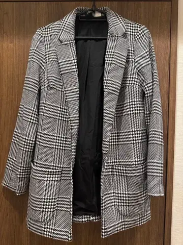 체크 무늬 자켓