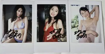 사츠키 후미노(히요리) 사인 포함 폴라로이드 세트