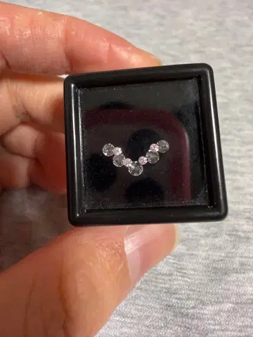 로즈컷 다이아몬드 핑크 다이아몬드