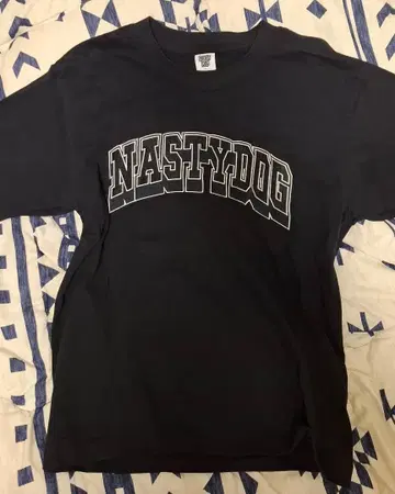 NASTYDOG 블랙 팝업 한정판 셋업