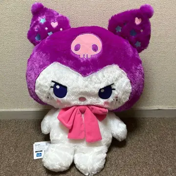 말랑말랑 산리오 캐릭터즈 슈퍼 라지 봉제 인형 쿠로미