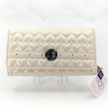 당시 미사용 헬로키티 장지갑 여성용 화이트 2007년 하트