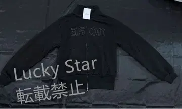 as'on 블랙 집업 후드티