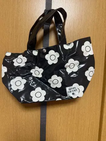 MARY QUANT 꽃무늬 토트백 마리퀀트