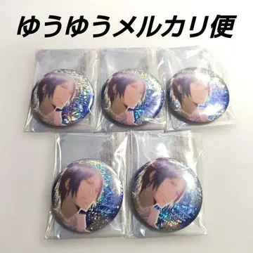 가정교사 히트맨 REBORN! 채광 키라키라 캔뱃지 로쿠도 무쿠로 5개