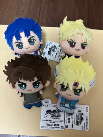 죠죠의 기묘한 모험 팬텀 브래드 전투류 SD 인형 4종 세트