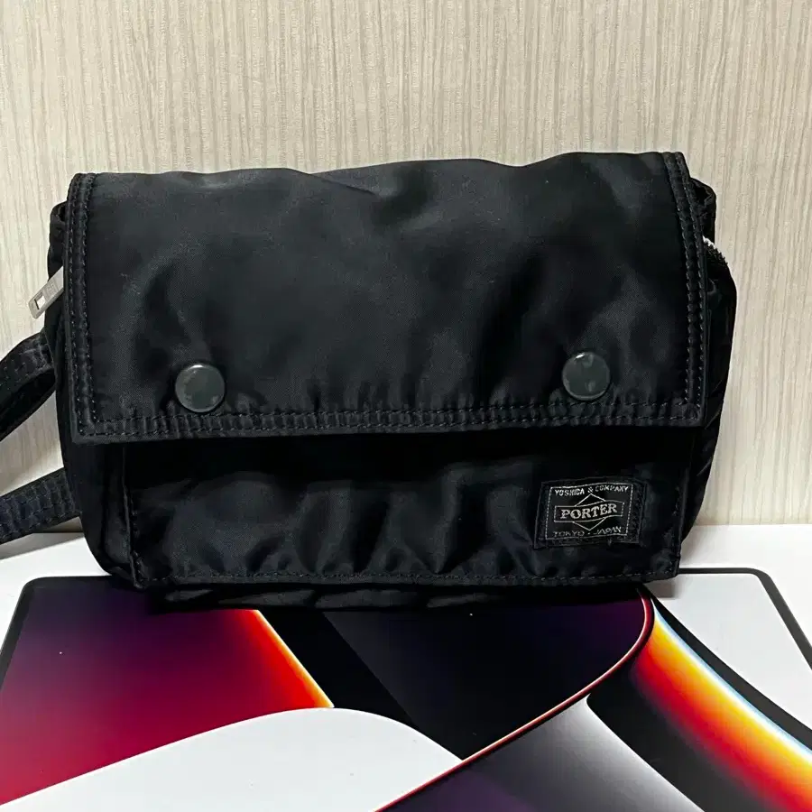 [Porter] Tanker Mini Shoulder Bag Black