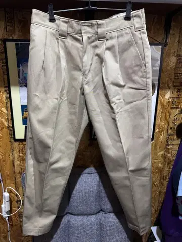 디키즈 워크 팬츠 30 시착만 한 상품 앵클 팬츠 874 테이퍼드