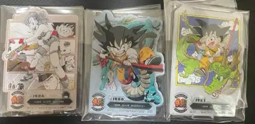 제일복권 드래곤볼 40th 그 첫 번째 F상 아크릴 3종 세트