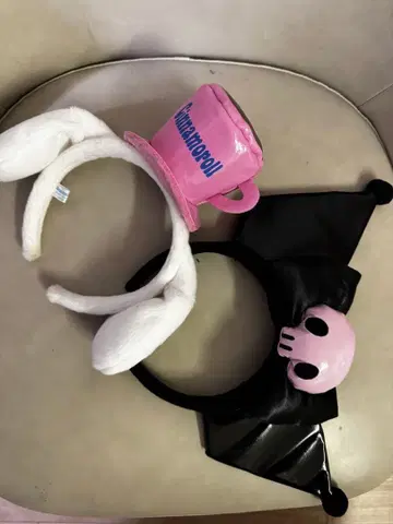 산리오 퓨로랜드 머리띠 2개 세트