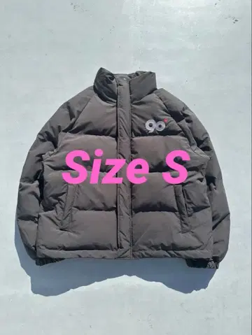9090 Logo Rich Puffer Jacket S