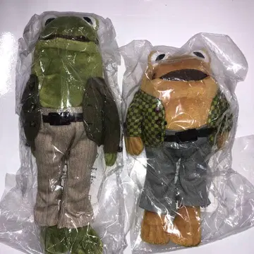 가마군과 카에루군 세키구치 봉제 인형 둘은 친구