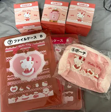 헬로키티 제일복권 파일 파우치 소품함