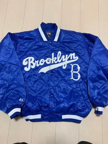 브루클린 바시티 자켓 L 사이즈 다저스 쿠퍼스타운 복각