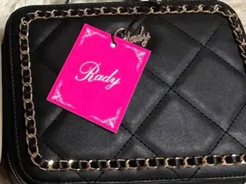 rady 퀼팅 숄더백 블랙