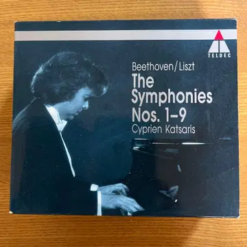 카찰리스 베토벤 리스트 교향곡 전집 피아노판 클래식 박스