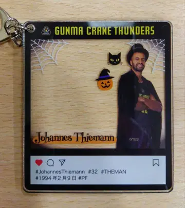 요하네스 티만 군마 클레인썬더즈 할로윈 아크릴 키 독일 대표