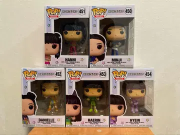 [ 미개봉 새상품 ] Funko pop! Newjeans 5체 세트