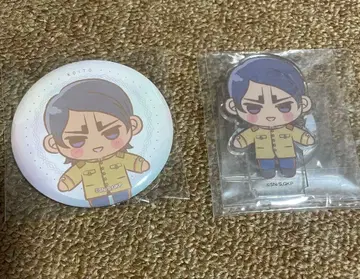 골든 카무이 세가 럭키 쿠지 코이토 아크릴 스탠드 캔 배지