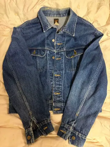 Lee 데님 자켓 101j 다크 네이비 80s 미국제 빅 사이즈
