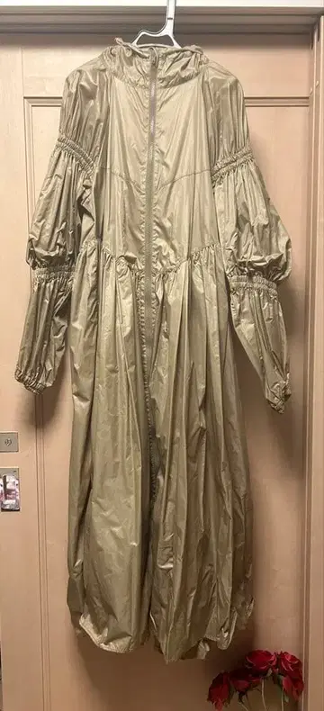 치카키사다 chika kisada 드레스 코트 원피스 카멜