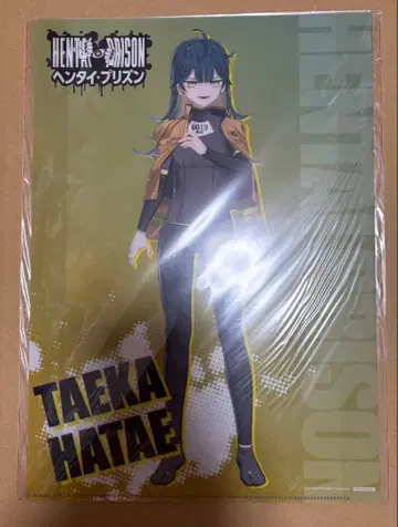 헴프리 하타에 타에카 멜론북스 특전 A4 클리어 파일 헨타이 프리즌