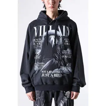 25AW doublet Villain Cover Print Hoodie