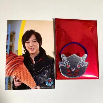 가면라이더 가브 얼굴 머리끈 비주얼 카드 랑고