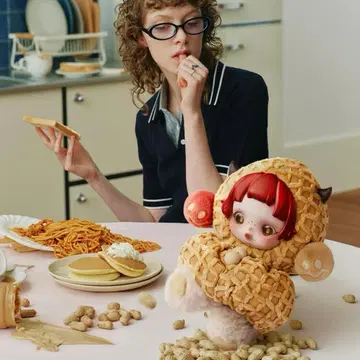 피넛 스컬 팬더 you found me Pranky Peanut