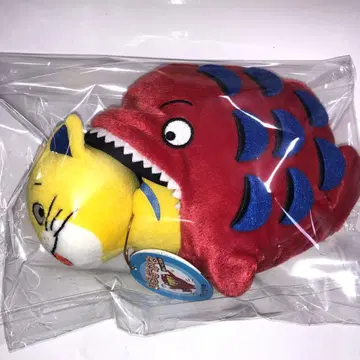 고양이 물고기 봉제 인형 프레벨관 40주년 한정판