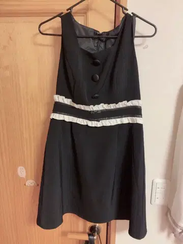 pium 허리 프릴 도리 JSK