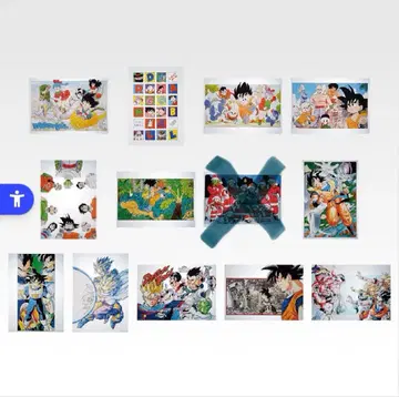 드래곤볼 포스터 세트