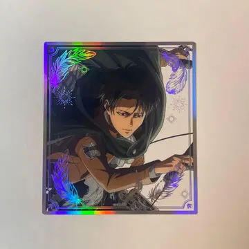 [ 진격의 거인 ] 기억으로의 진격 오로라 클리어 색지 컬렉션 리바이