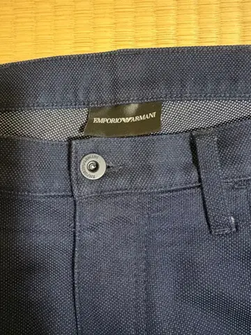 EMPORIO ARMANI 네이비 팬츠