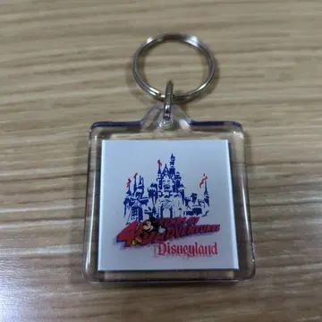 캘리포니아 디즈니랜드 아크릴 키링 40주년