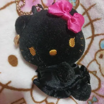 귀여운 키티 핑크 리본 포함