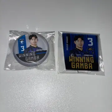 감바 오사카 사다리꼴 아크릴 스탠드, LED 배지 한다 리쿠